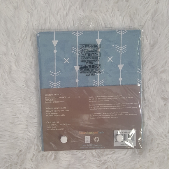 "Be Brave" Window Valance - Picture 9 of 9